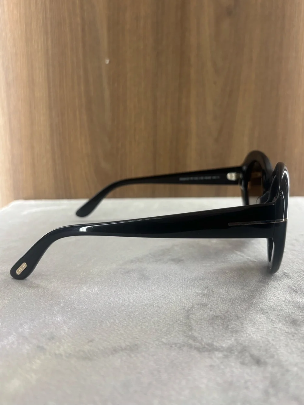 Tom Ford Elodie-02 TF1423 01B Black Sunglasses 54-20-140 New